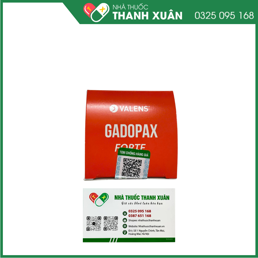 Gadopax Forte hỗ trợ tăng cường sức đề kháng cho cơ thể